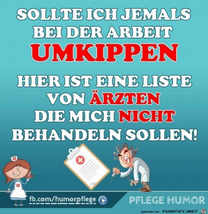 Bei der Arbeit umkippen Bei der Arbeit umkippen