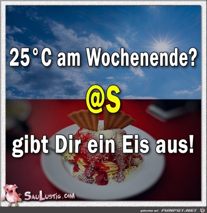 25-Grad-am-Wochenende 25-Grad-am-Wochenende