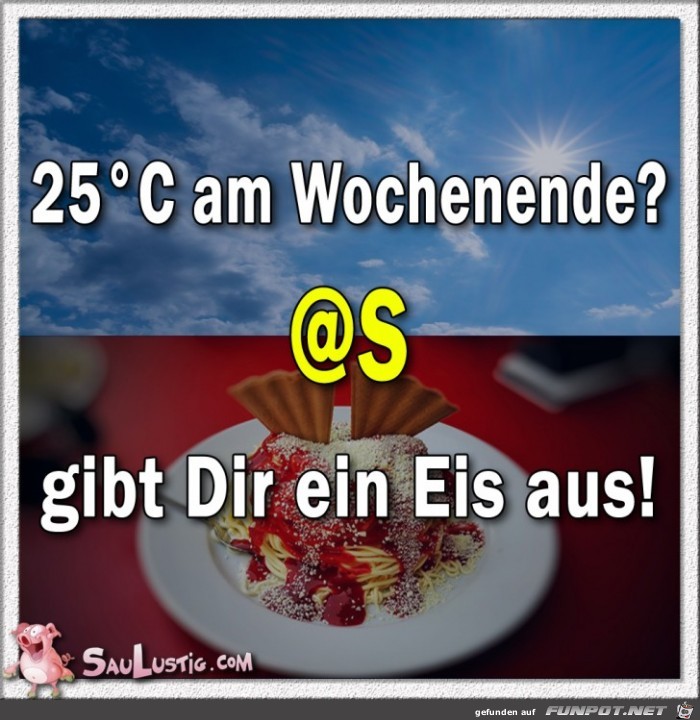 25-Grad-am-Wochenende