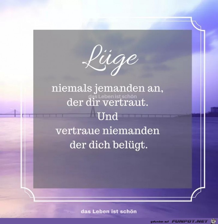 luege niemals