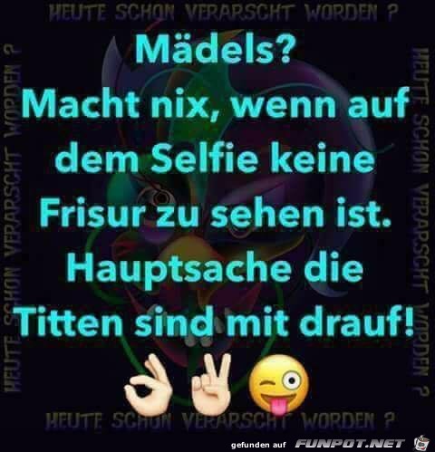 Mädels machen Selfie Mädels machen Selfie