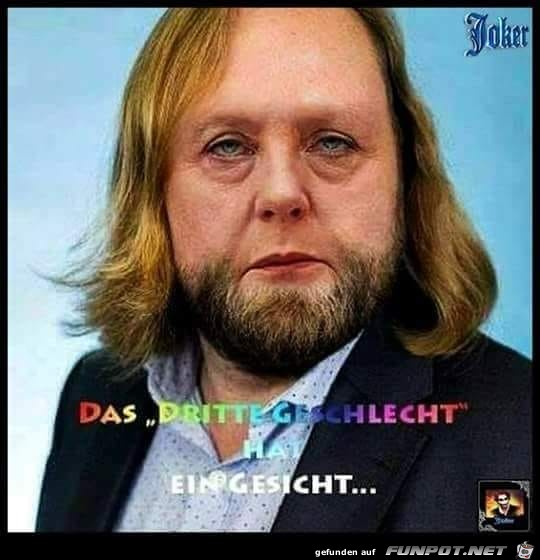 Das dritte Geschlecht hat ein Gesicht