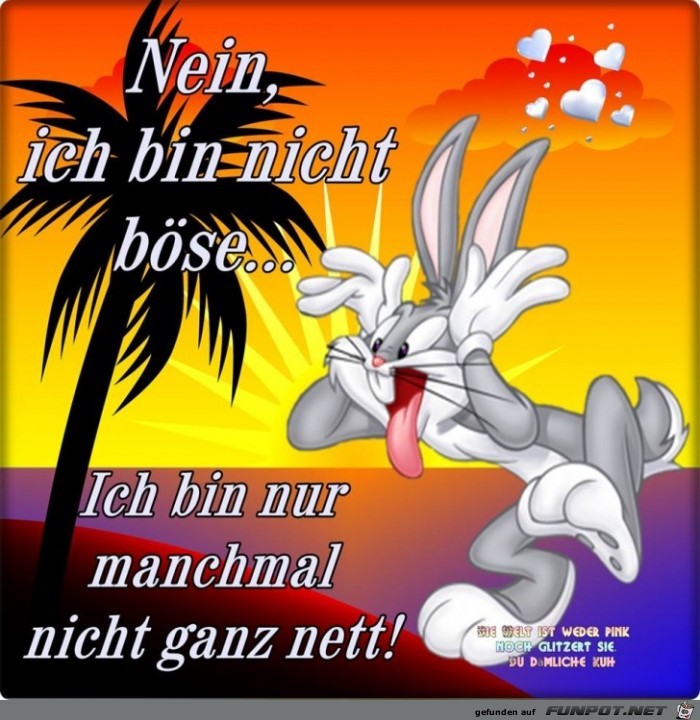 Bin nicht boese Bin nicht boese