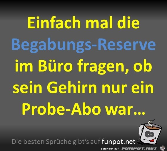 Die Begabungs-Reserve Die Begabungs-Reserve