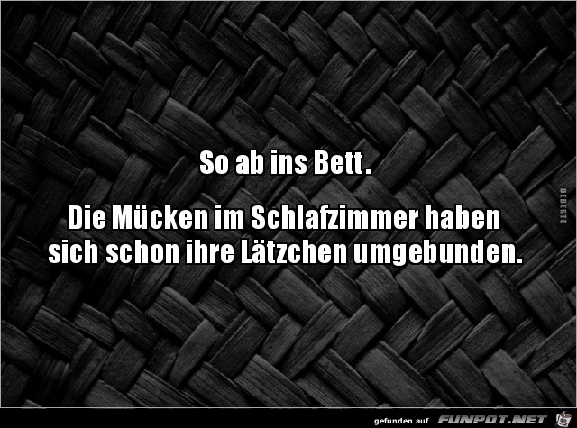 Böse Mücken Böse Mücken