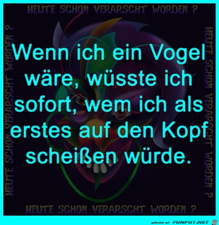 Wenn ich ein Vogel wre