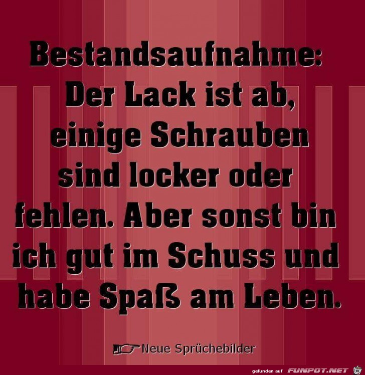 Bestandsaufnahme Bestandsaufnahme