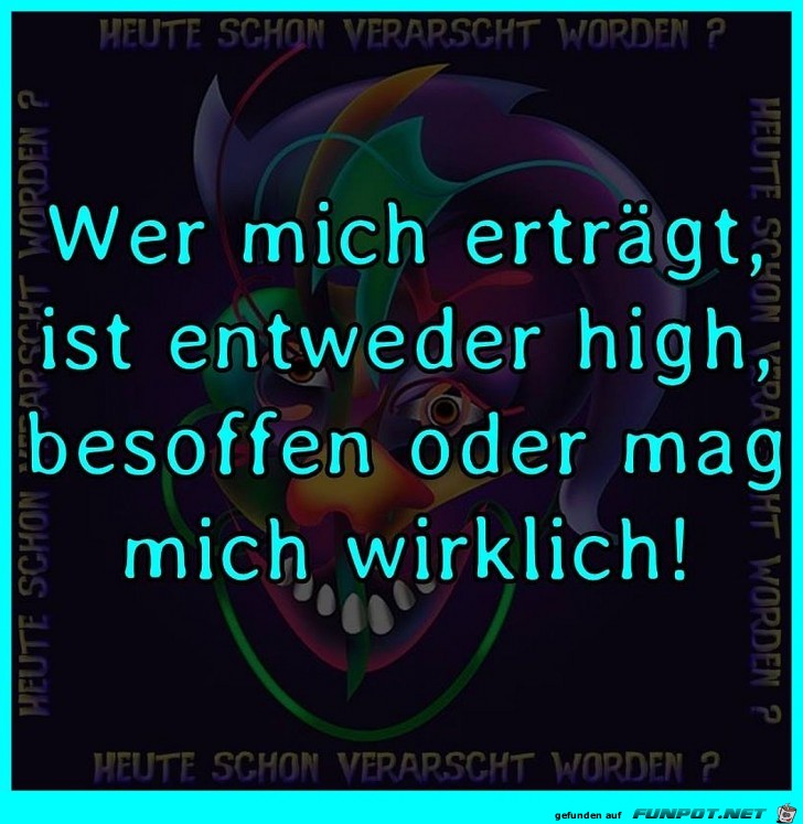 High oder besoffen