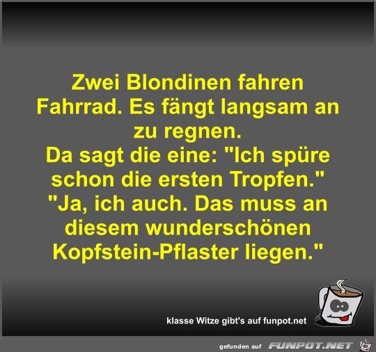 Zwei Blondinen fahren Fahrrad Zwei Blondinen fahren Fahrrad