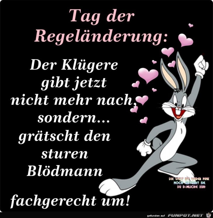 Tag der Regelaenderung Tag der Regelaenderung