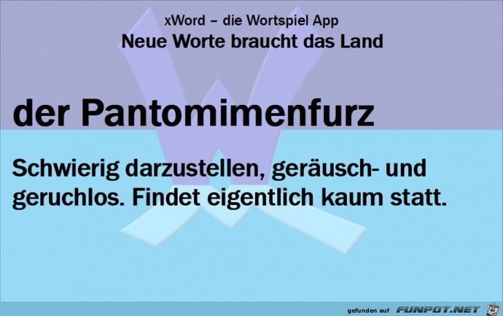 Neue-Worte-Pantomimenfurz Neue-Worte-Pantomimenfurz