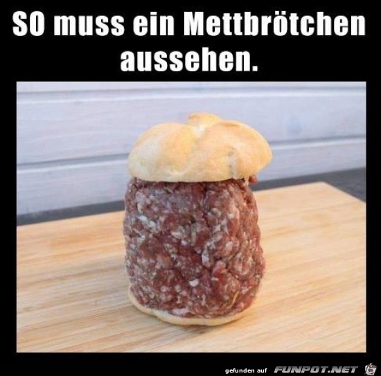 Klasse Mett-Brötchen Klasse Mett-Brötchen