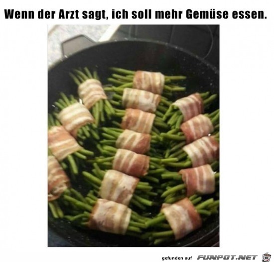 Mehr Gemse essen