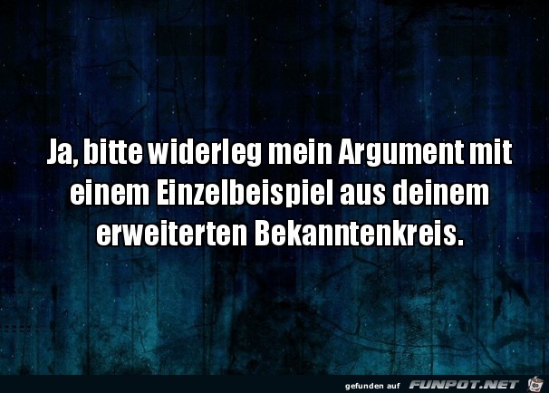 Mein Argument Mein Argument