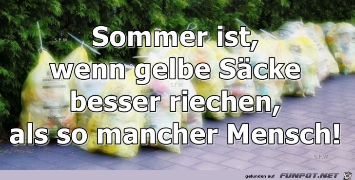 Sommer ist Sommer ist