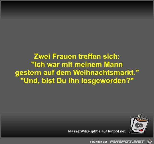 Zwei Frauen treffen sich Zwei Frauen treffen sich