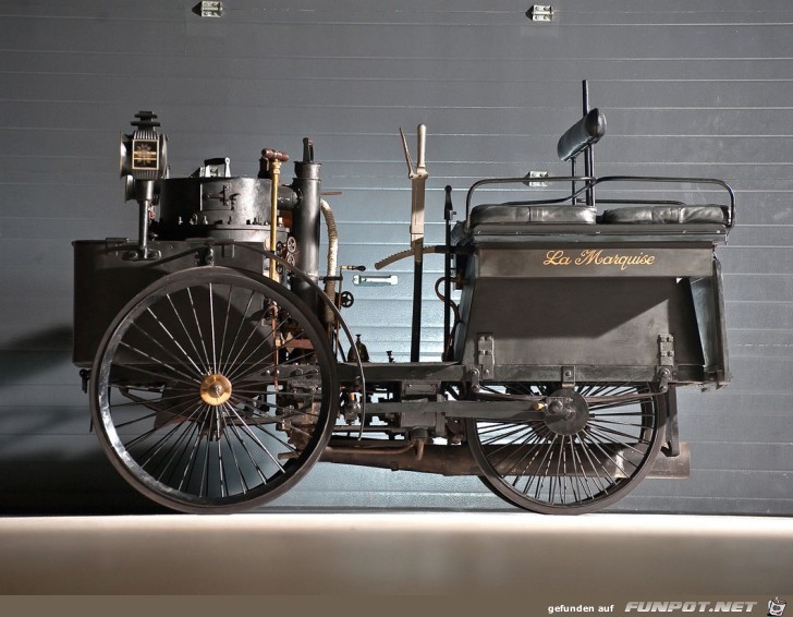 Die Marquise-Das erste Automobil der Welt 1884 das noch heu