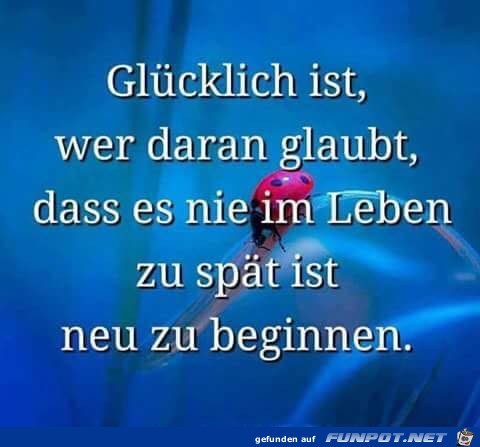 Gluecklich ist Gluecklich ist