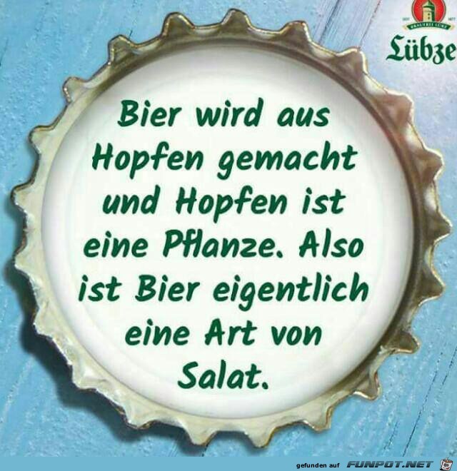 Bier wird aus Hopfen gemacht... Bier wird aus Hopfen gemacht...