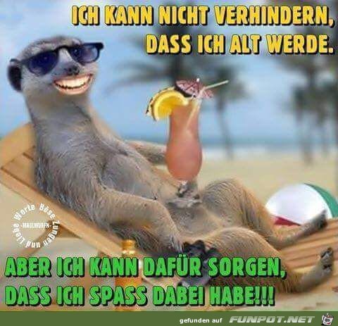 Ich kann nicht verhindern das ich alt werde, aber... Ich kann nicht verhindern das ich alt werde, aber...