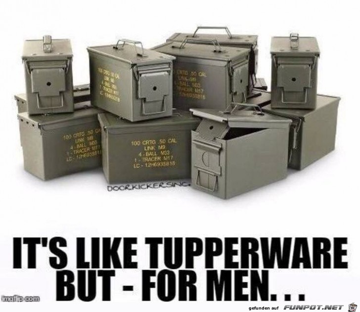 Tupperware for men