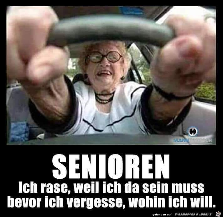 Senioren rasen... Senioren rasen...