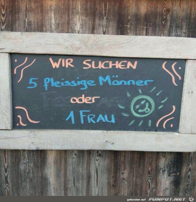 Wir suchen... Wir suchen...