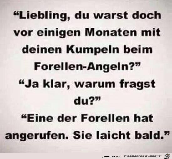 beim Forellen-Angeln.... beim Forellen-Angeln....