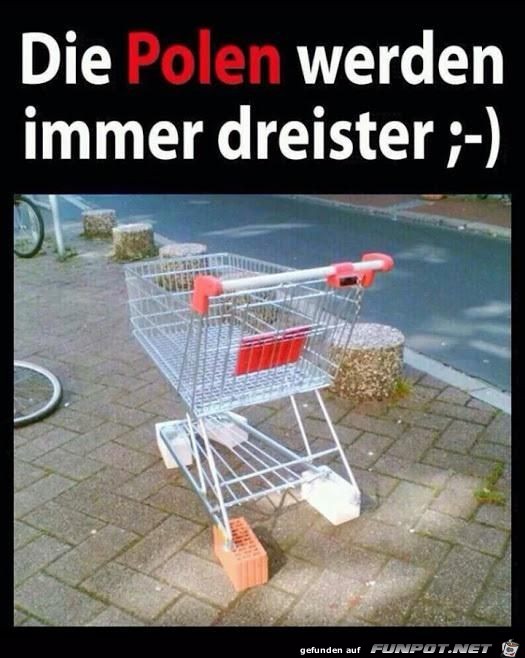 immer dreister...