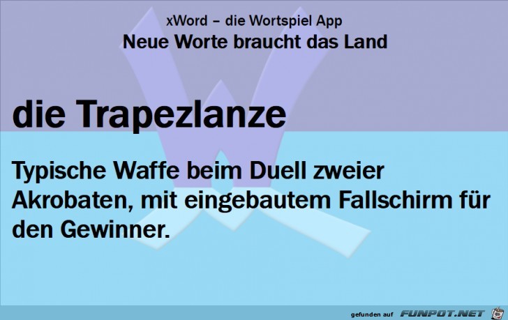 Neue-Worte-Trapezlanze