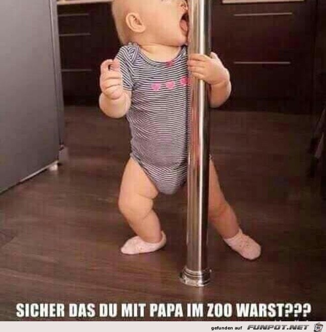 Bist du sicher das du mit Papa im Zoo warst? Bist du sicher das du mit Papa im Zoo warst?