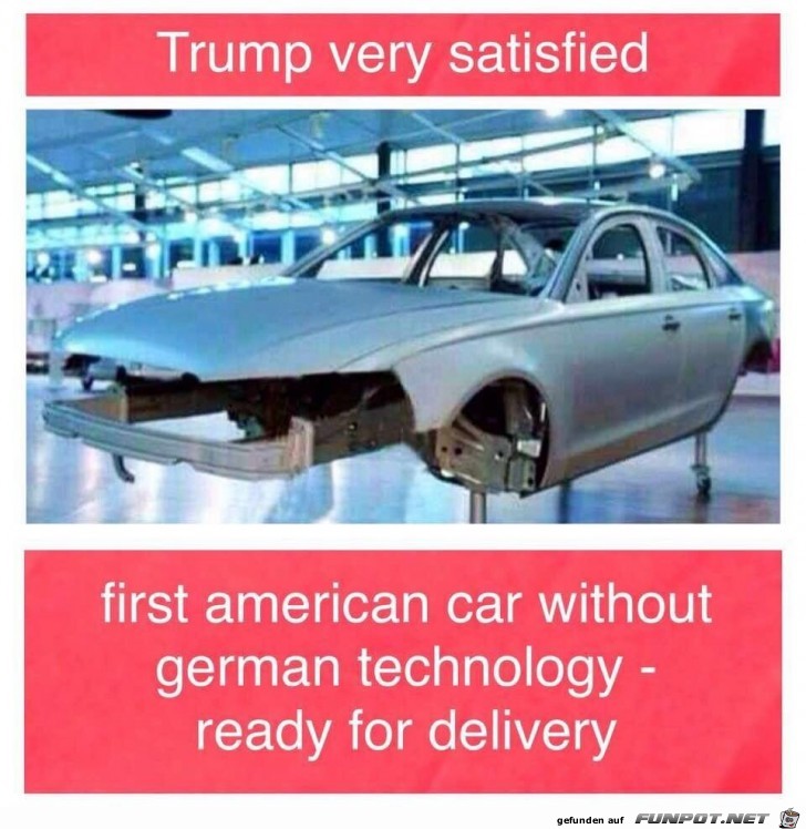 erste Ami-Auto ohne deutsche Technik erste Ami-Auto ohne deutsche Technik