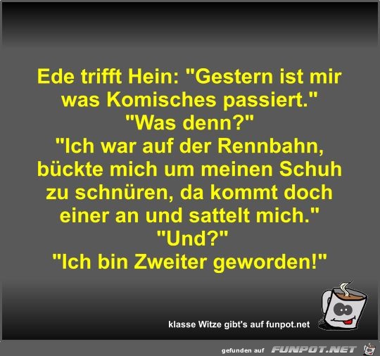 Ede trifft Hein Ede trifft Hein