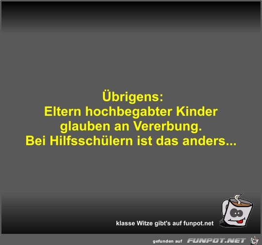Übrigens: Übrigens: