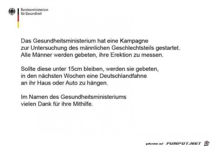 Kampagne mit der Deutschlandfahne Kampagne mit der Deutschlandfahne