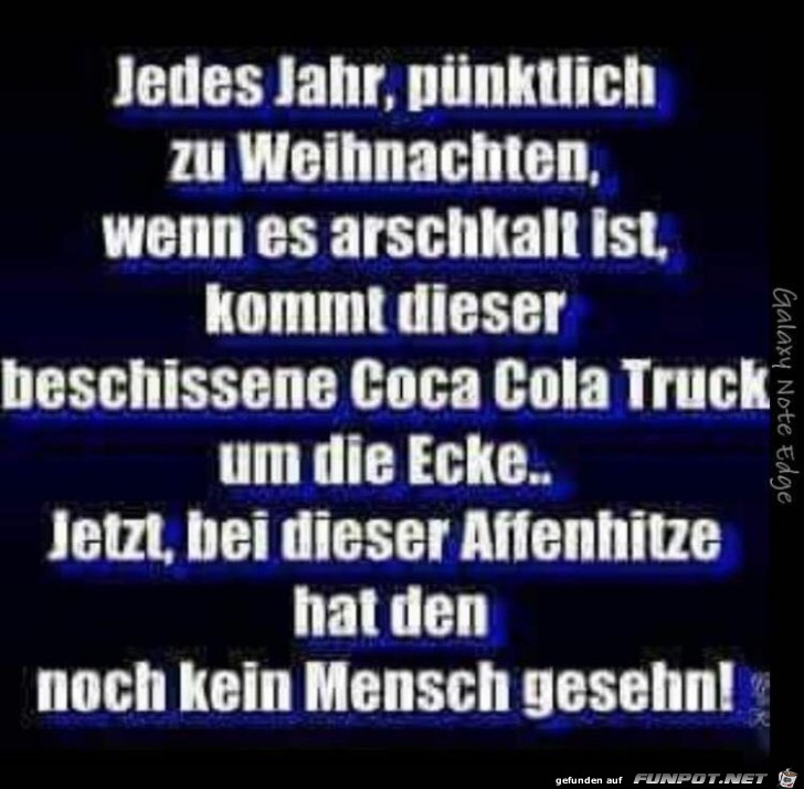 Jedes Jahr... Jedes Jahr...