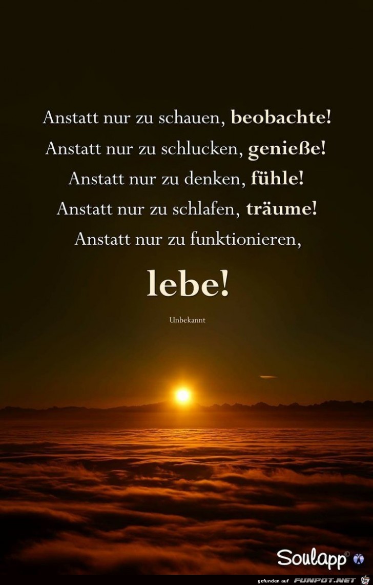 anstatt nur zu schauen anstatt nur zu schauen
