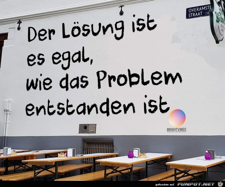 der Loesung ist es egal der Loesung ist es egal