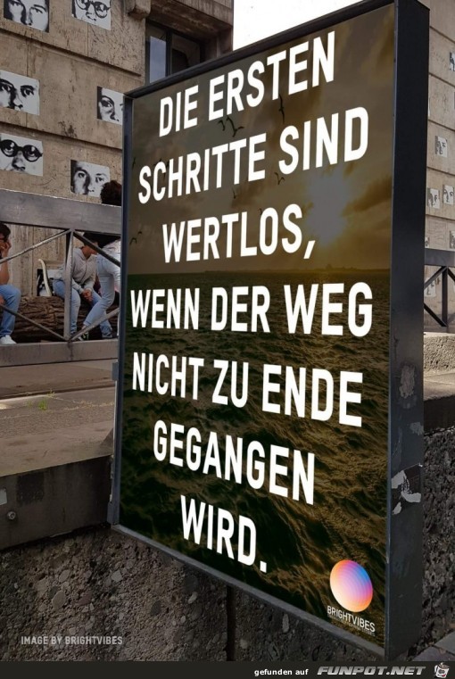 die ersten Schritte die ersten Schritte