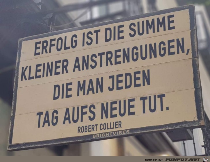 Erfolg ist die Summe Erfolg ist die Summe