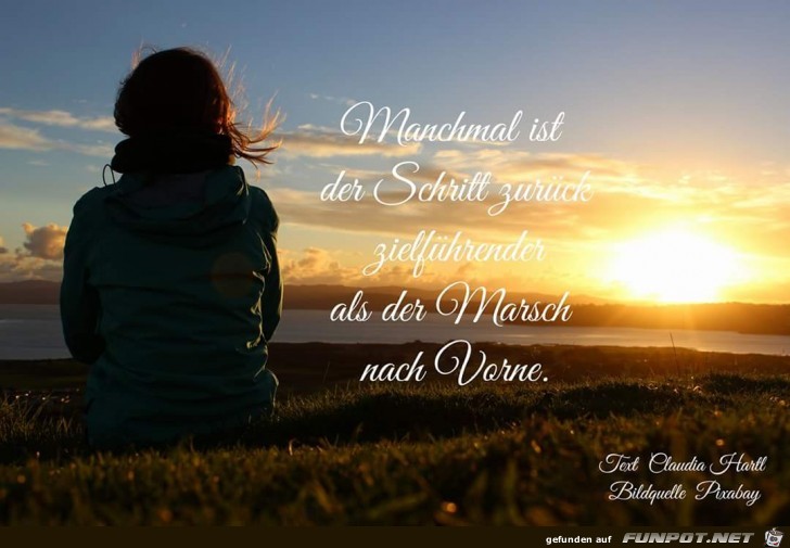 manchmal ist der Schritt manchmal ist der Schritt