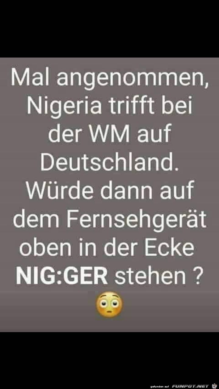 Nigeria gegen Deutschland