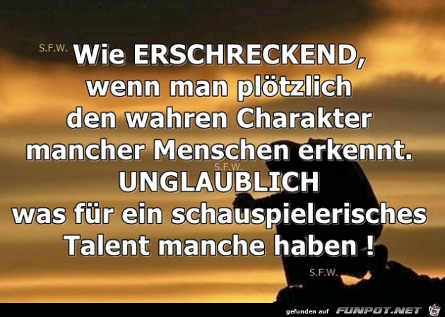 Wie erschreckend Wie erschreckend