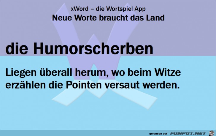 Neue-Worte-Humorscherbe Neue-Worte-Humorscherbe