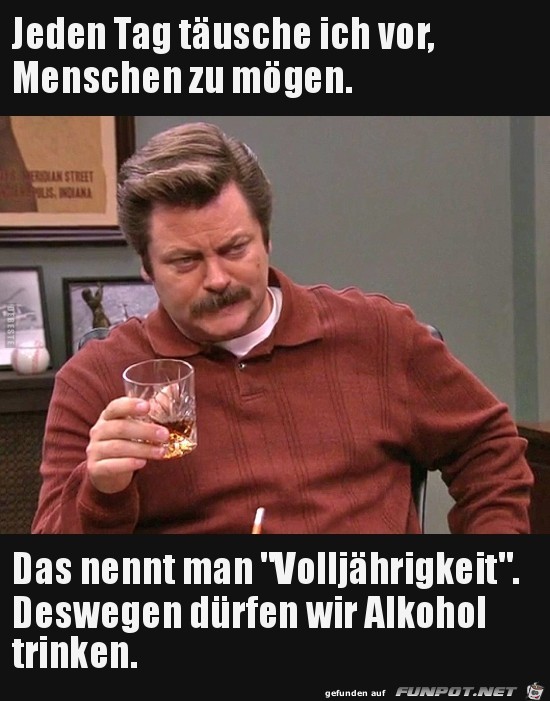 Etwas vortuschen