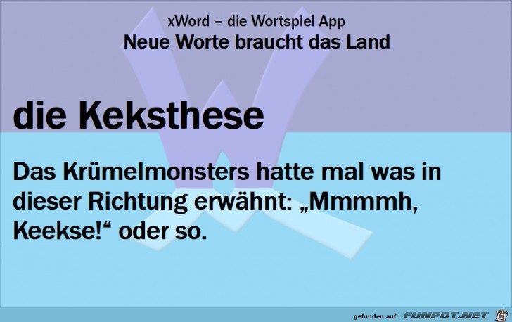 Neue-Worte-Keksthese Neue-Worte-Keksthese