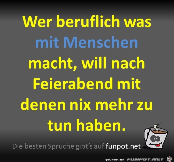 Mit Menschen