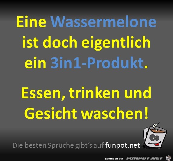 Wassermelone Wassermelone