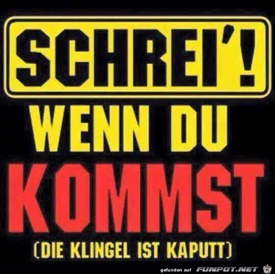Schrei Schrei