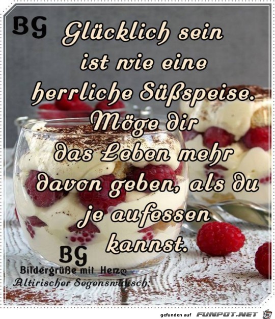 Gluecklich sein